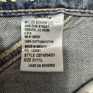 Cruel Women's Boot Cut Jeans - Classic Blue